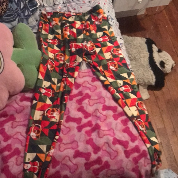 LuLaRoe Pants - Santa Clause leggings